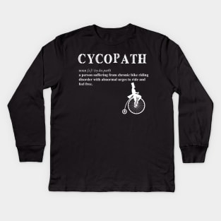 Cycling Cycopath II Definition Kids Long Sleeve T-Shirt